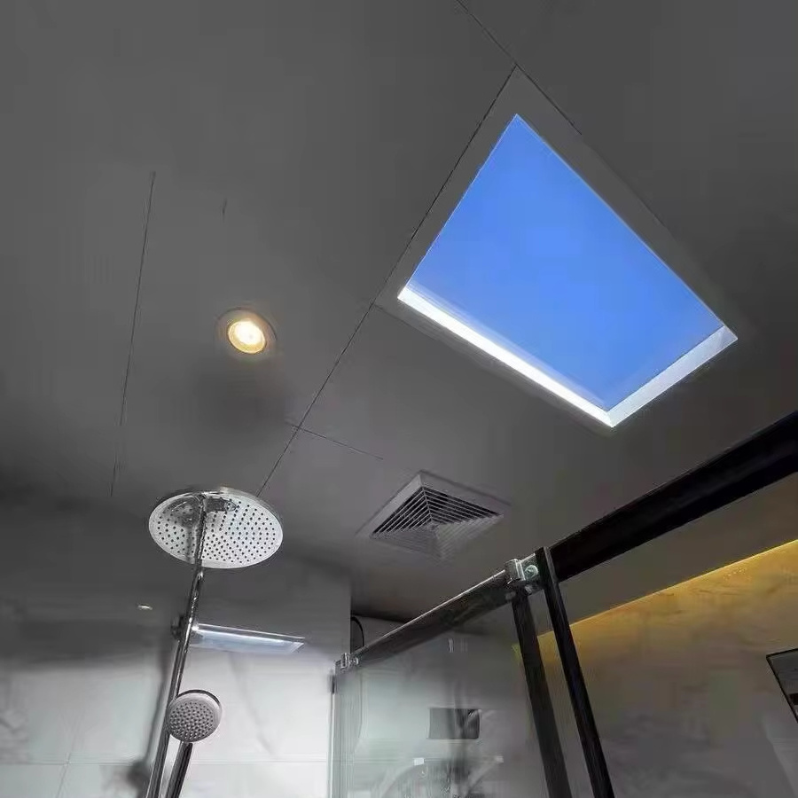 Modern Design Tuya App LED Blue Sky Ceiling Panel Lamp Switch Atmosphere Artificial Skylight Roofing with Smart Features