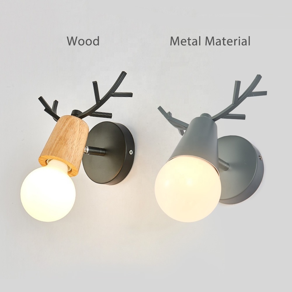 Wooden Retro Lighting Fancy Lights LED Wall Sconce Wall Bracket Lights Indoor Wall Lamp