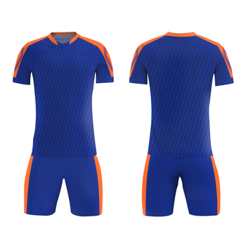 Dark Blue Soccer Jersey Original Quality Mens Soccer Uniform Soccer Jersey For Team And Club