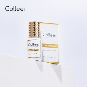 Gollee Top Safe Super  Proof Strongest Retention Cheap Personalize Customized 5ml Lash Glue