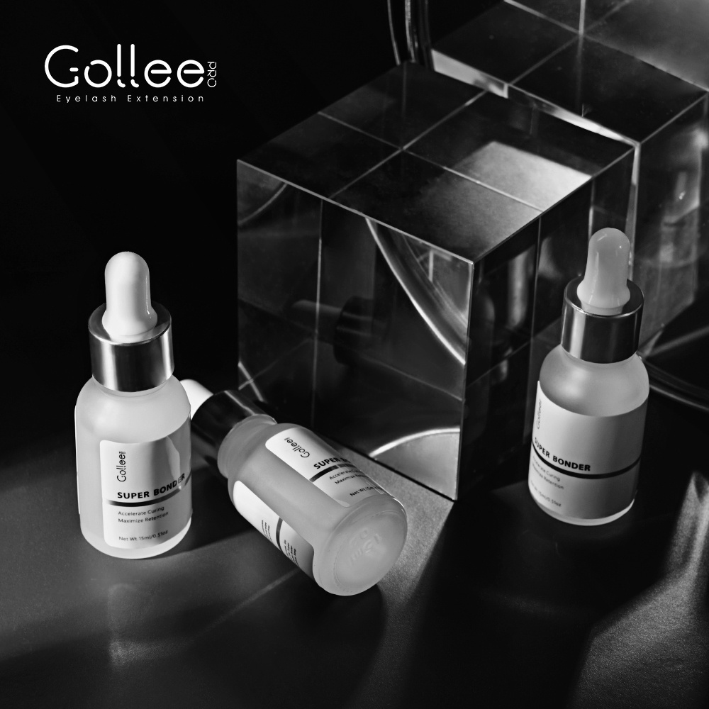 Gollee Super Bonder Korean Low Humidity Professional Organic Individual New High Retention Fast Drying Eyelash Extension Glue