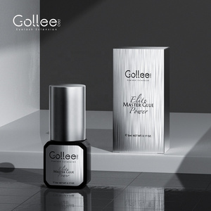 Gollee 0.5 sec Fast dry professional low humidity strong individual private label lash glue adhesive eyelash extensions glue