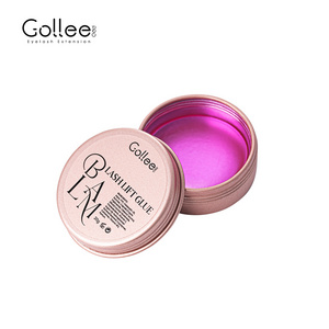 Gollee Private Label Glue Lashglue Vegan Balm Strong Lash Lift Perm Adhesive Fruity Scent Glue Balm Lifting Customized Kit