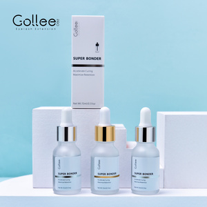 Gollee  Lash Accelerator 8 Week Korean Individual Waterproof Sensitive Luxury Container Super Bonder Eyelash Extension Glue