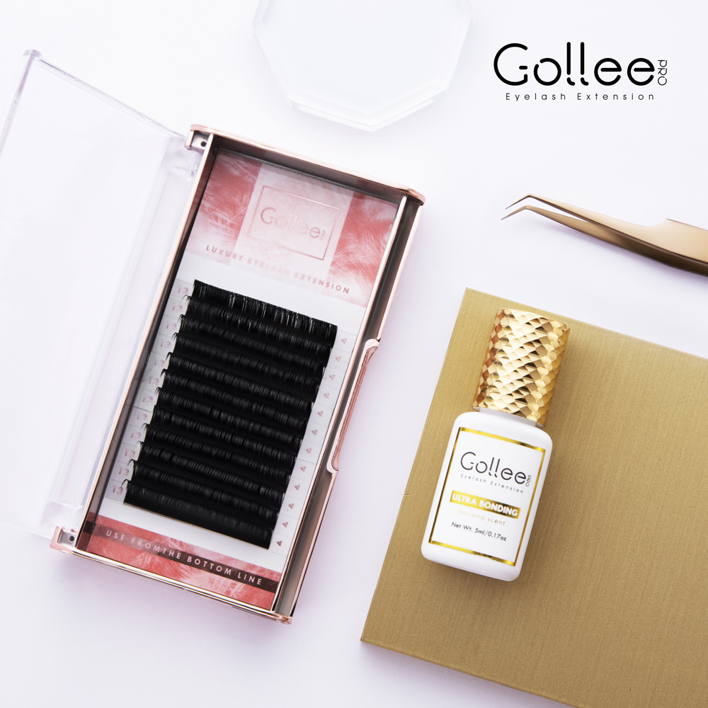 Gollee Top Safe Super  Proof Strongest Retention Cheap Personalize Customized 5ml Lash Glue