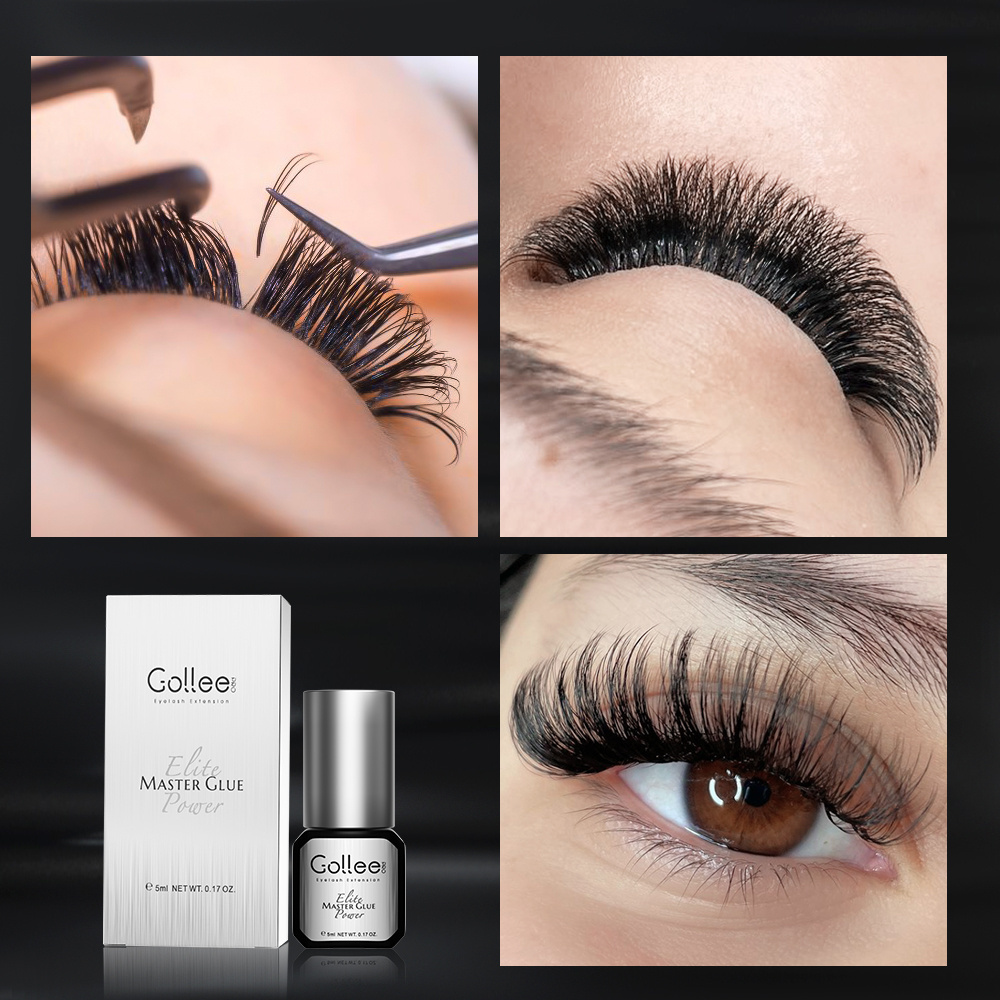 Gollee Professional Composition safe formaldehyde free chemical False Eyelash glue