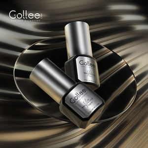 Gollee 1-2 Pink Glue Korean Low Humidity Liquid Best Clear Pink Adhesive Private Label Eyelash Extension Glue Eyelash Glue