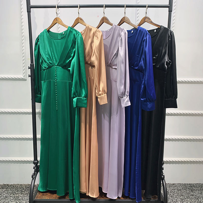 High Quality Plus Size Muslim leisure For Moroccan Tunisian Dubai Abaya With Robe Hijab Long Islamic Clothing Women Dress