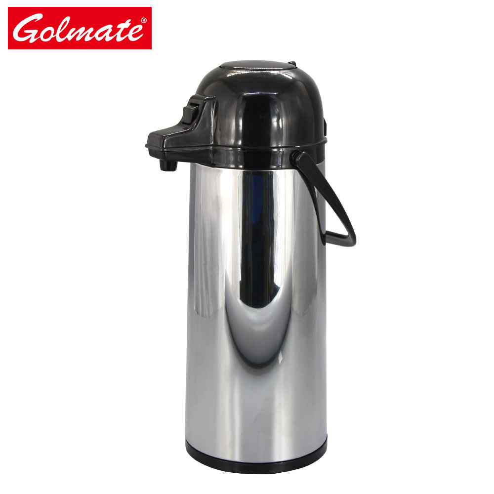 airpot flask 1.9l stainless steel insulated double wall airpot coffee dispenser