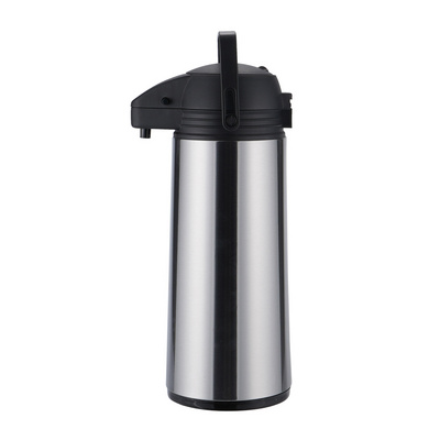 Stainless Steel Body Large Capacity Airpot Coffee Tea Dispenser With Pump Air Coffee Flasks