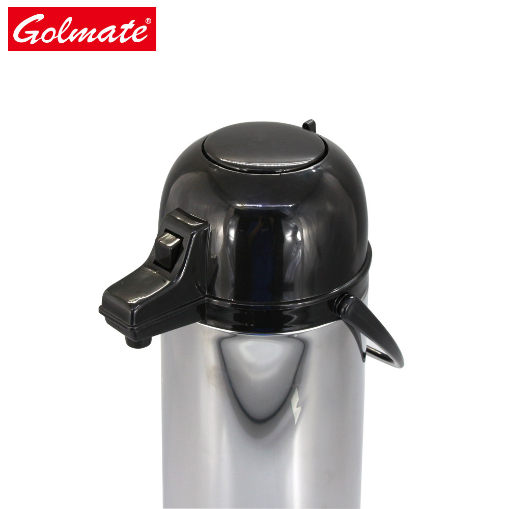 airpot flask 1.9l stainless steel insulated double wall airpot coffee dispenser