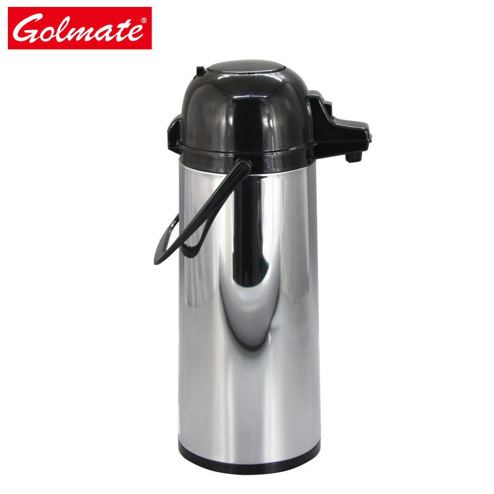 airpot flask 1.9l stainless steel insulated double wall airpot coffee dispenser