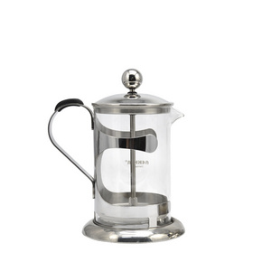 stainless steel 0.4L 0.6L French Press glass coffee tea maker