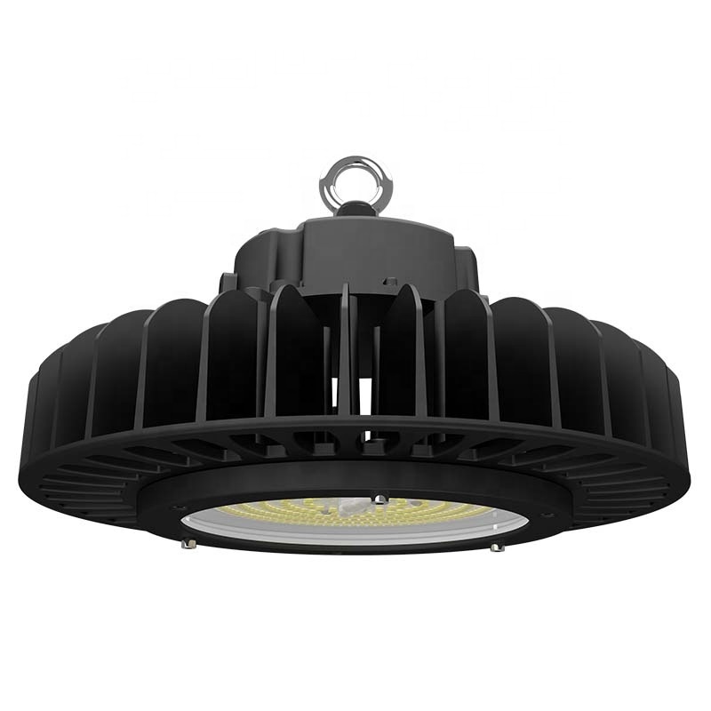 Industrial style black IP65 anti glare LED high bay light 150w