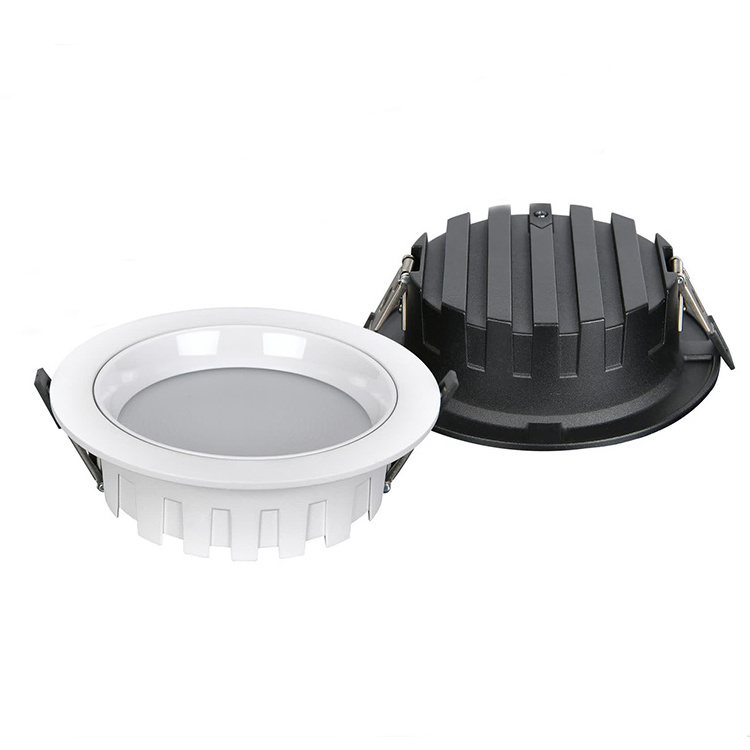 5W 7W Embedded Led Downlight Warm White Spotlight Downlight Aluminium 9W 12W Downlights Recessed Led Down Light For Bathroom