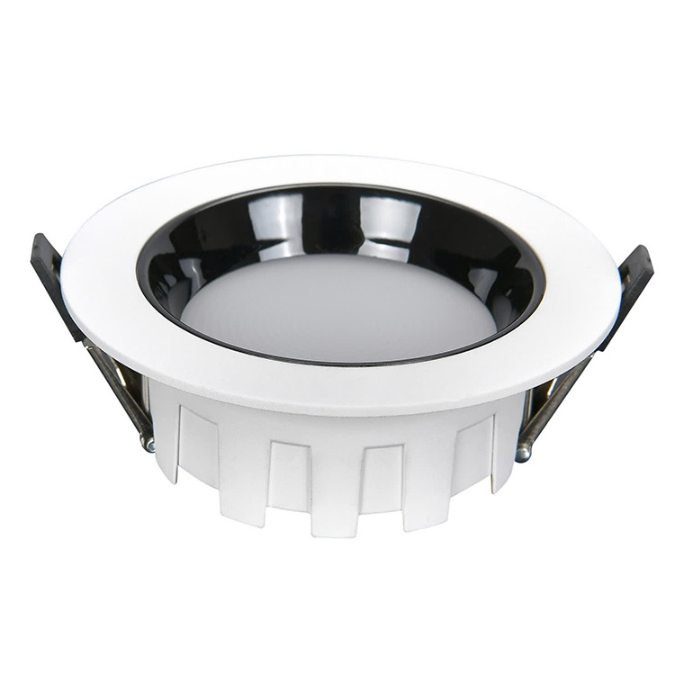 Customized Round 5W Downlights Ceiling Spot Light Recessed Anti-Glare Inner Spot Lights 2 4 6 8 Inch Adjust Recessed Downlight