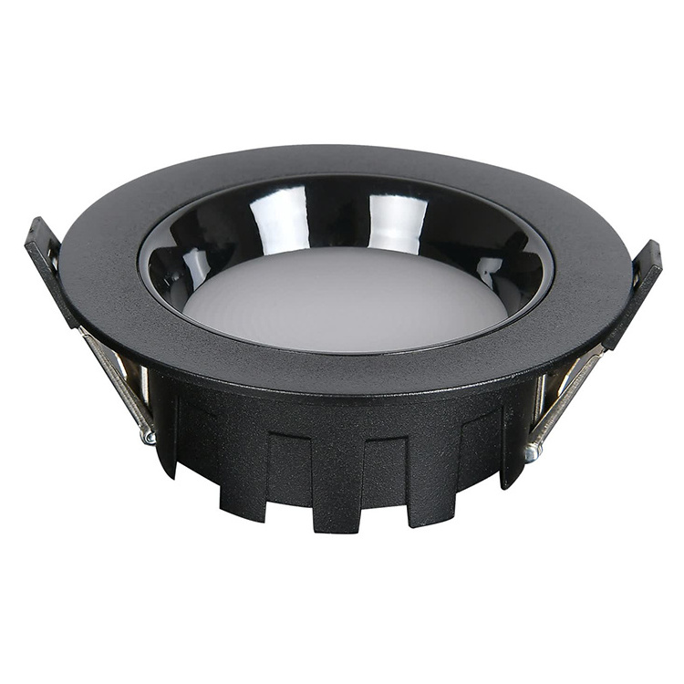 Customized Round 5W Downlights Ceiling Spot Light Recessed Anti-Glare Inner Spot Lights 2 4 6 8 Inch Adjust Recessed Downlight