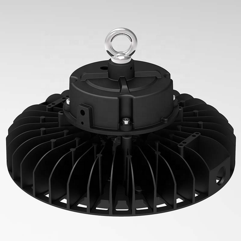 Industrial style black IP65 anti glare LED high bay light 150w