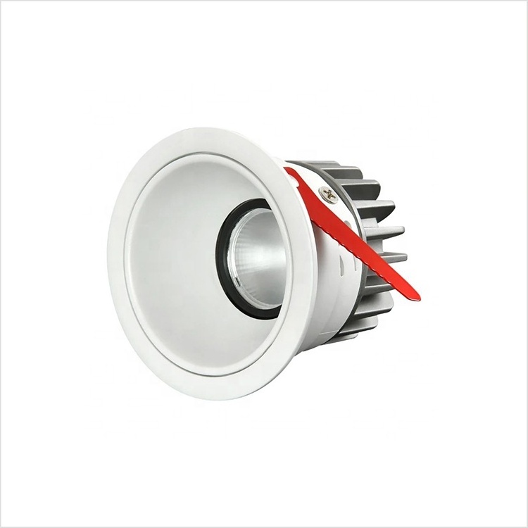 Modern Anti Glare Spot Light COB 20 Watt LED downlight Recessed for Shop Lighting