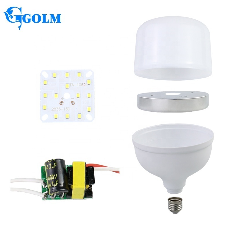 E27 B22 high lumen good quality aluminum PBT raw material SKD T led bulb