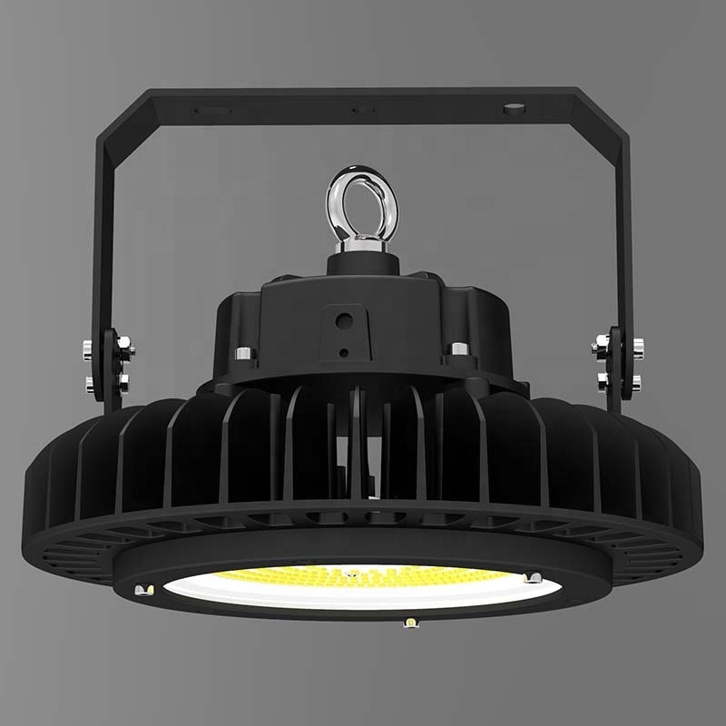 Industrial style black IP65 anti glare LED high bay light 150w