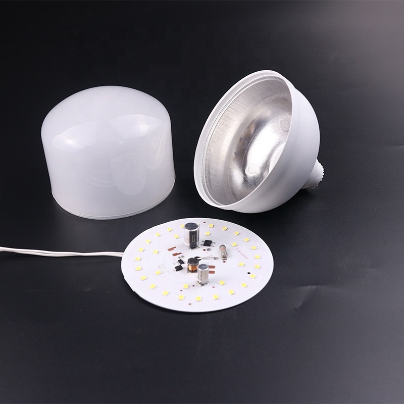 Aluminum housing high power 5-60w T bulbs DOB chip SKD raw material led bulb