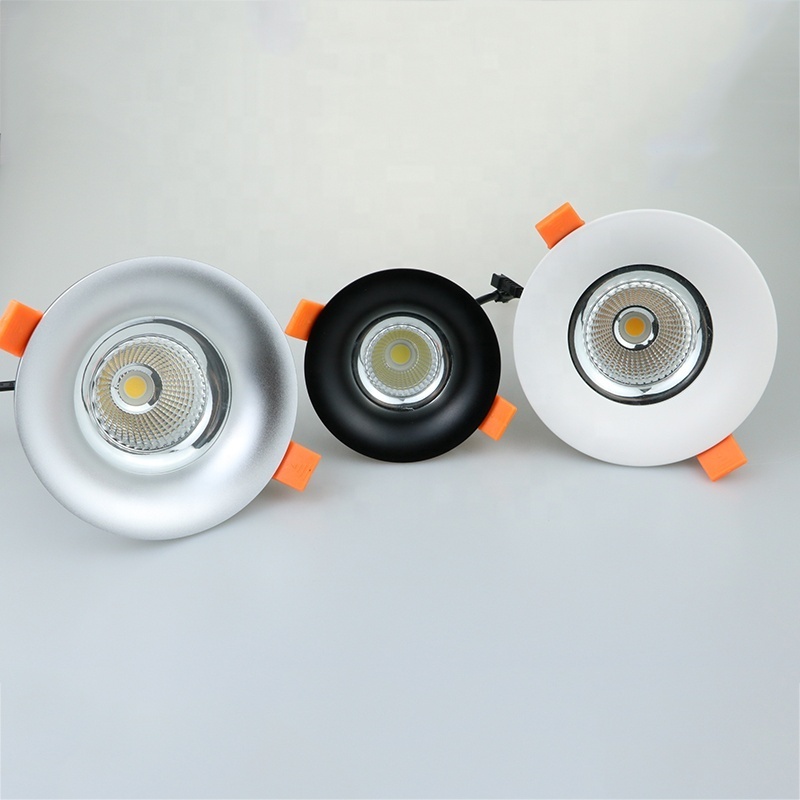 High Lumen Brightness Recessed Led Ceiling Down Light 15W 20W 30W Recessed Down Light Cob Led Downlight