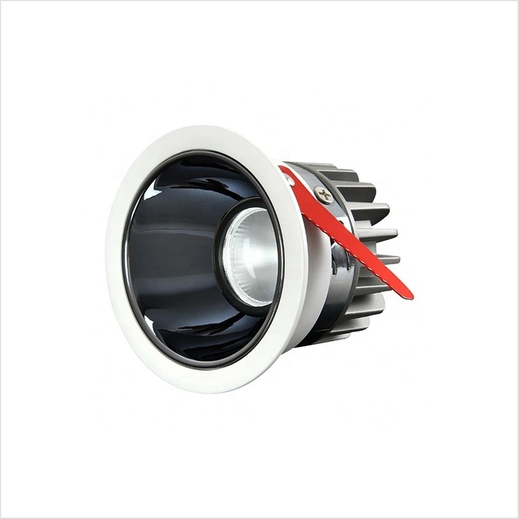 Modern Anti Glare Spot Light COB 20 Watt LED downlight Recessed for Shop Lighting