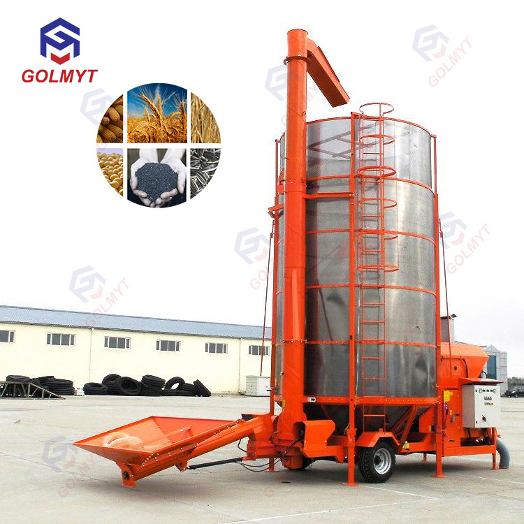 Hot air mechanical grain dryer/rice dryer/paddy mobile drying machine