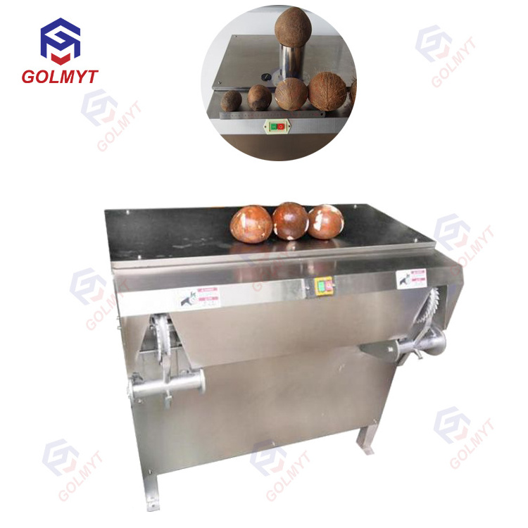 Coconut defibering dehusking peeling shelling/coconut peeling machine