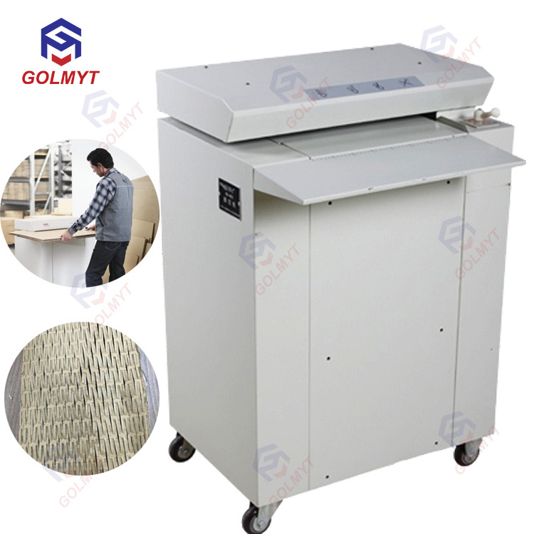 High quality industrial size cardboard paper cross cut shredder