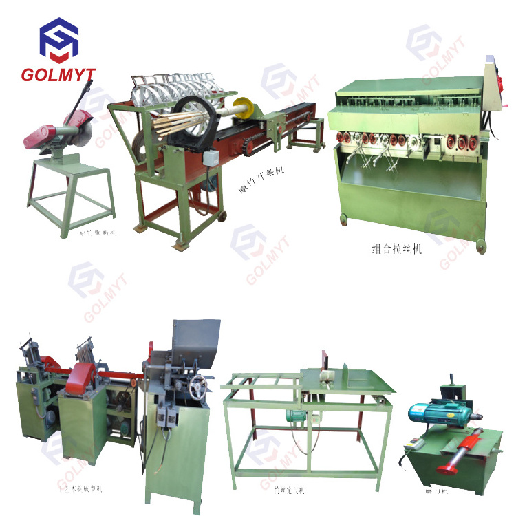 Raw Material Bamboo Wood Tooth Picker Toothpick Stick Pick Making Machine Production Line