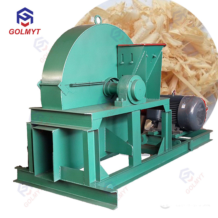 Best quality wood log hardwood shaving mill machine/wood shaving crusher