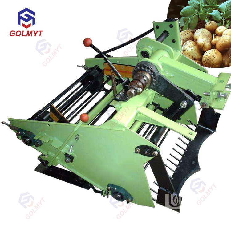 Hand Walking tractor mounted sweet potato harvester / potato harvester