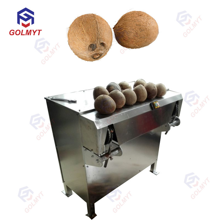 Coconut defibering dehusking peeling shelling/coconut peeling machine