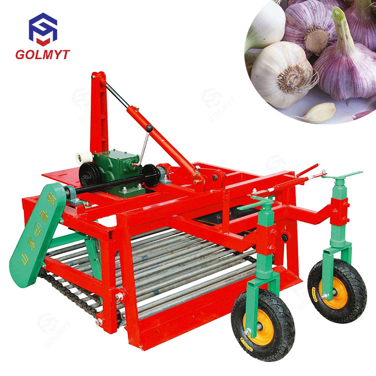 Mini Tractor single row potato onion garlic harvester