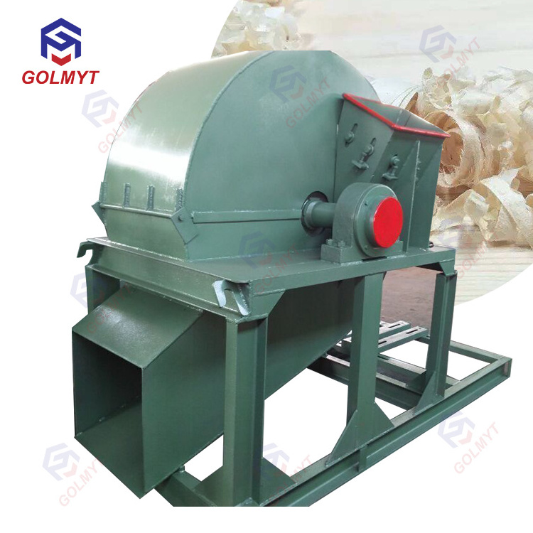 Best quality wood log hardwood shaving mill machine/wood shaving crusher