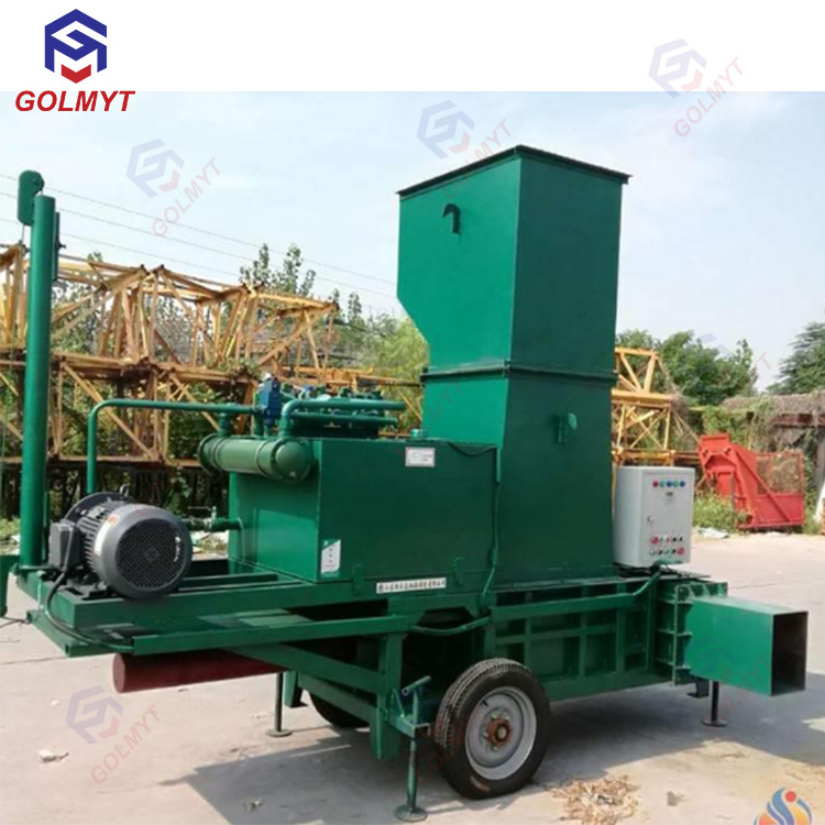 Automatic corn silage wrapping mini hay bale making machine