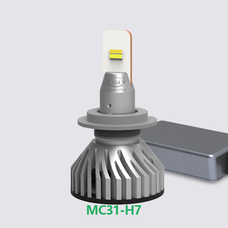 H7 car MC31 3 Colors led  auto headlight 12000 lumen  led headlight Bulbs 9005 9006 Car  led Headlight