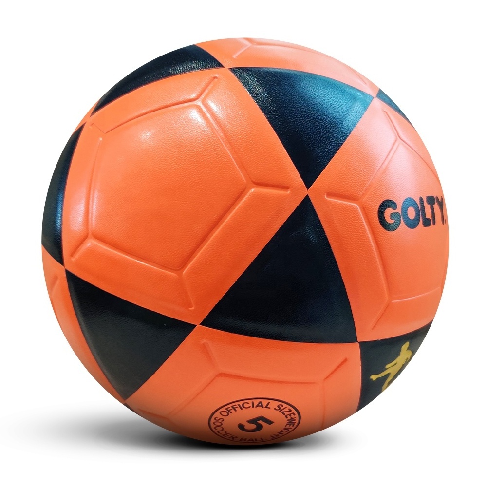 Hand Made Indoor Games PVC Inflatable Laminated Synthetic Grass Football Soccer Ball For Sale