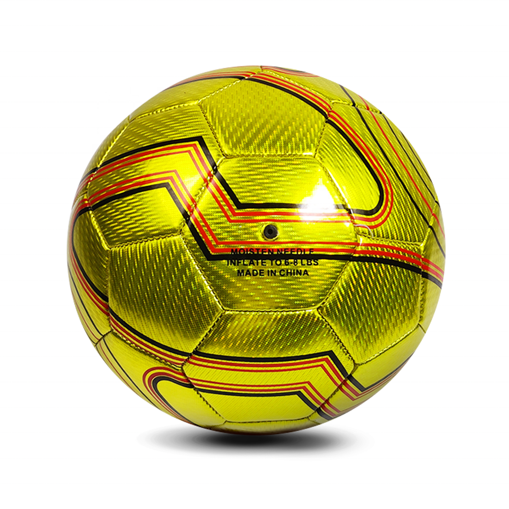 Profesional Custom Wearable Children's Rubber Leather Material Football Soccer Ball