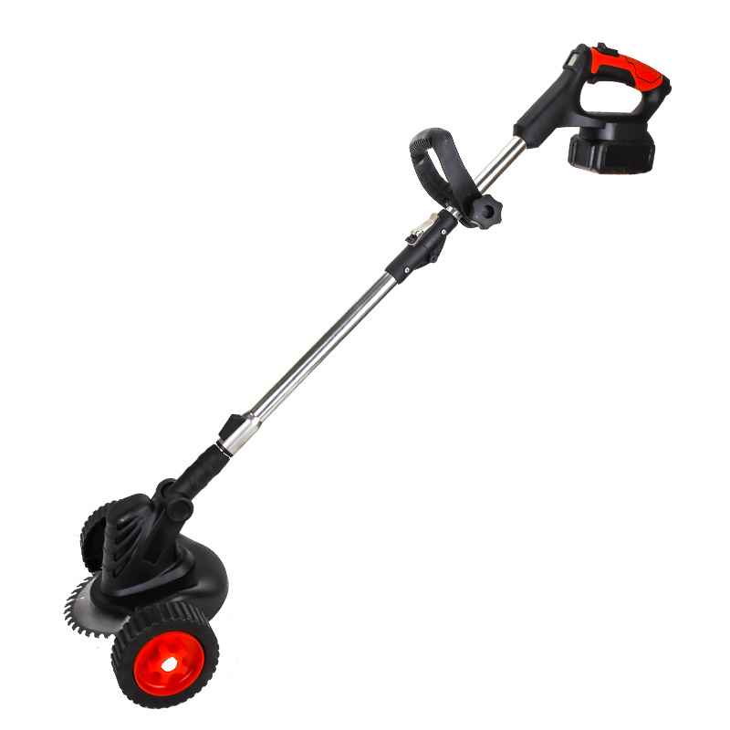 GOMAN Factory Hot Sale Cordless Electric Foldable Grass Cutter Portable Rechargeable garden grass cutting machine