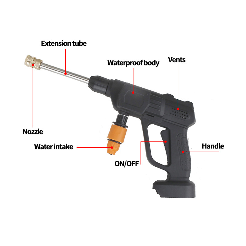 GOMAN  hot sell 24V house car washing machine water spray gun car wash water gun foam gun car wash spraying