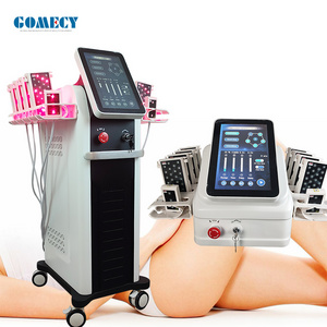 2023 6 Wavelength 6D Lipo laser Lipomax Laser Red Lights Therapy Device Fat Removal Pad Laser Slimming Machine