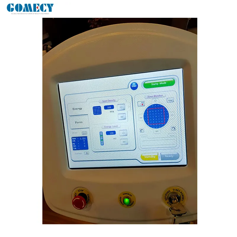 GOMECY 1550nm laser diode Erbium glass fractional laser skin resurfacing equipment