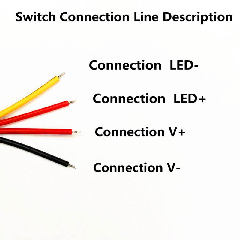 LED desk lamp touch switch with human contact induction dimming and color adjustment switch touch dimmer switch