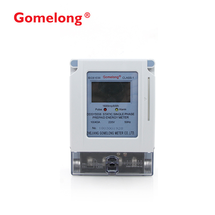 Sing  phase 2 wire energy meter cheap electrical meter digital electric meter counter