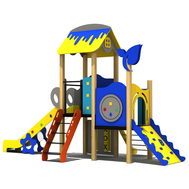 Free Design Kids Playground Park Kids Playground Outdoor Stainless Steel Slide for Sale Customized Outdoor Playground