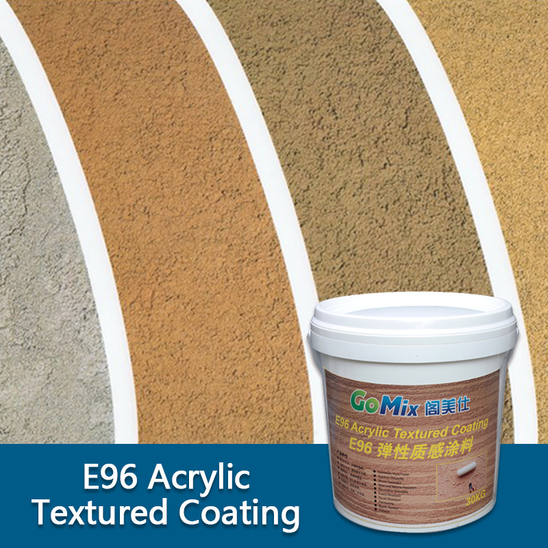 Low MOQ  Different Patterns Decorative Stucco E96 Texture Paint for Walls