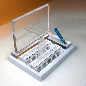 Modern Retail Smoke Shop Display Cigarette Shop Interior Design Decoration led acrylic cigarette display suppliers